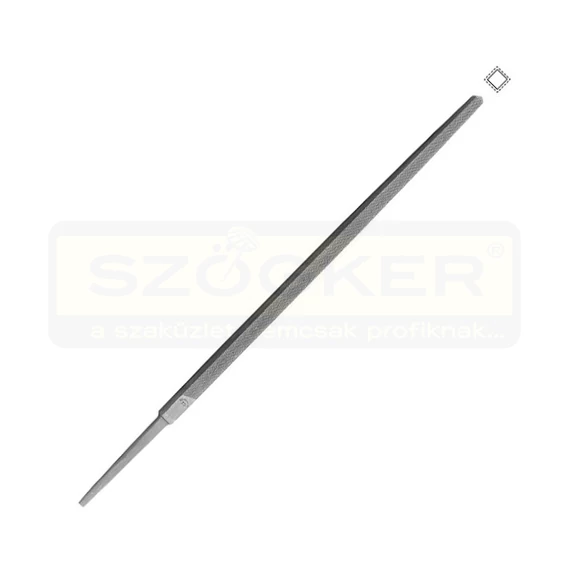 MŰHELYRESZELŐ NÉGYÉLŰ 250mm-3 NYELEZETLEN (SIMITÓ FINOM) IMPORT