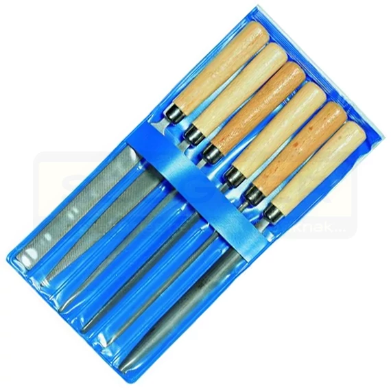 KULCSRESZELŐ KÉSZLET 100mm-2 TASAKOS 6DB KÖZEPES FANYELŰ IMPORT 64167
