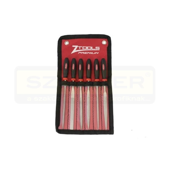 RESZELŐ KÉSZLET 200mm TASAKOS 5DB MŰANYAG NYÉLLEL Z-TOOLS 041801-0206