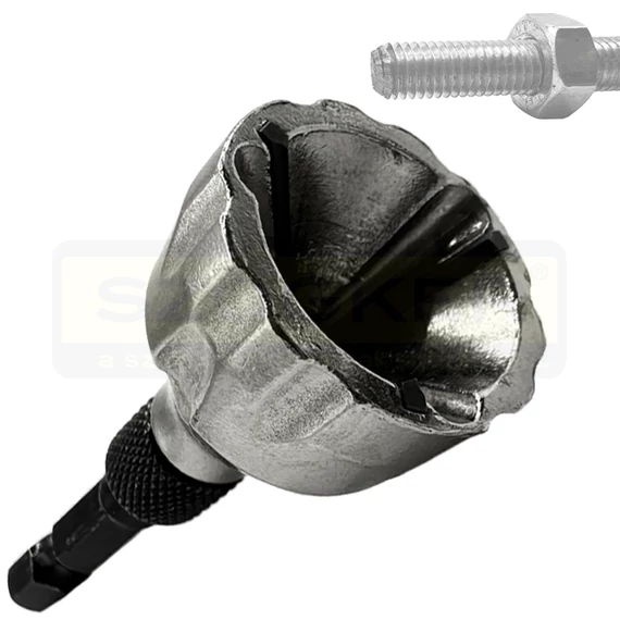 SORJÁZÓ ADAPTER FÚRÓGÉPBE BITBEFOGÁSÚ 1/4col*3-20mm E6.3 IMPORT