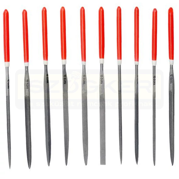YATO 6163 TŰRESZELŐ KÉSZLET 140mm-1 10DB NYÉLTOKOS-ELŐ DURVA