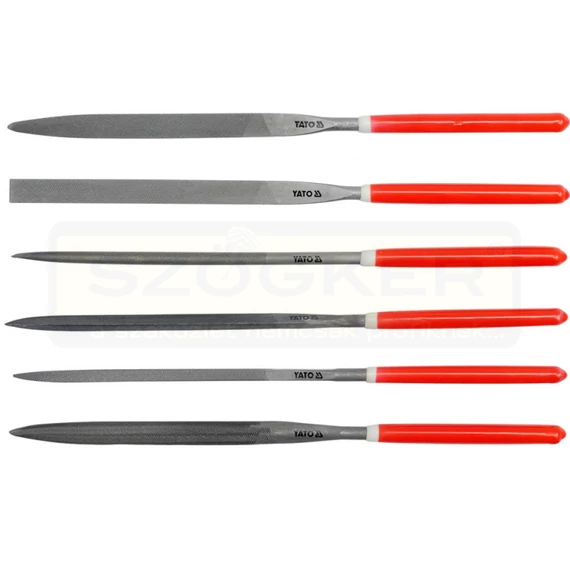 YATO 6161 TŰRESZELŐ KÉSZLET 160mm-1 06DB NYÉLTOKOS-ELŐ DURVA