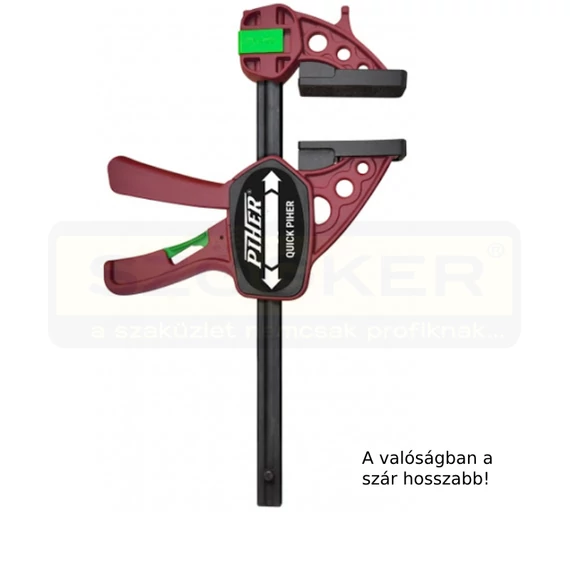 PIHER 52625 EGYKEZES RACSNIS SZORÍTÓ1250mm EXTRA QUICK PÁRHUZAMSZORÍTÓ