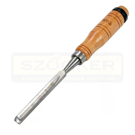 YATO 62821 FAVÉSŐ 10mm ÍVES-HOLKER ALAKÚ FA NYÉLLEL