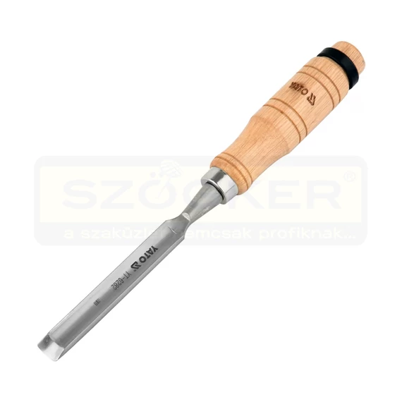 YATO 62824 FAVÉSŐ 16mm ÍVES-HOLKER ALAKÚ FA NYÉLLEL