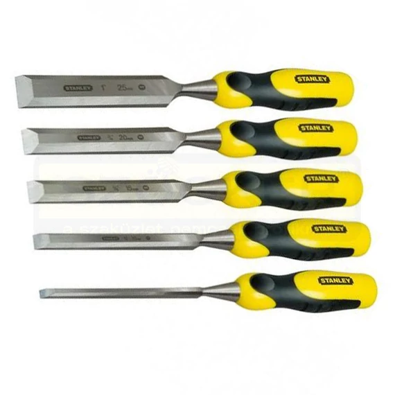 STANLEY 216888 FAVÉSŐ KÉSZLET 5db-os MŰANYAG NYÉL - 6-10mm