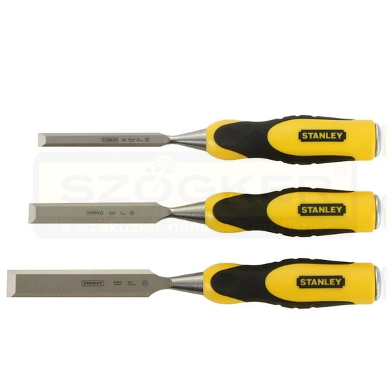 STANLEY 216887 FAVÉSŐ KÉSZLET 3db-os MŰANYAG NYÉL - 10,15,20mm