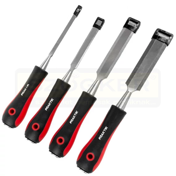 FAVÉSŐ KÉSZLET 4db-os 6,12,19,25mm PRAKTIK P463