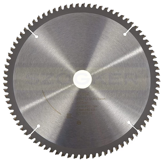 BOSCH 2608640437 KÖRFŰRÉSZTÁRCSA D254*30/80F. FÁHOZ ST. OPTILINE WOOD PROFI