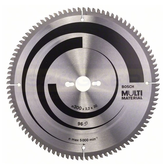 BOSCH 2608640518 KÖRFŰRÉSZTÁRCSA D300*30/96F. FA,ÉPANYAG,MŰAG. MULTIMATERIAL