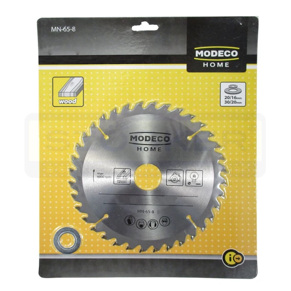 MODECO 65862 KÖRFŰRÉSZTÁRCSA D350*30/60F. FÁHOZ 20/16 TENGELYRE IS