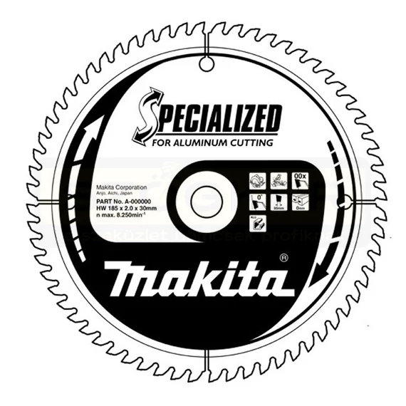 MAKITA B-33308 KÖRFŰRÉSZTÁRCSA D250*30/80F. ALUHOZ