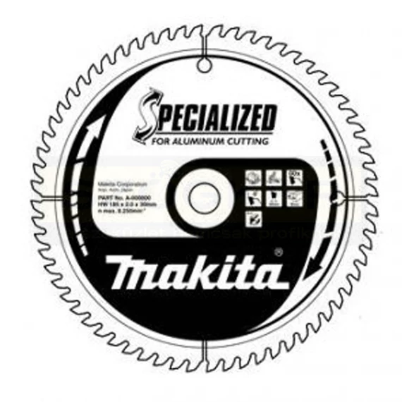MAKITA B-09640 KÖRFŰRÉSZTÁRCSA D250*30/100F. ALUHOZ