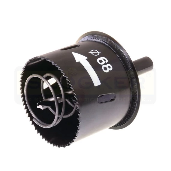 WOLFCRAFT 2158000 KÖRLYUKFŰRÉSZ D68mm VILLANY DOBOZOKHOZ