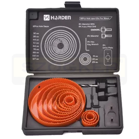 KÖRLYUKFŰRÉSZKÉSZLET FÁHOZ 16R HARDEN HD-610548