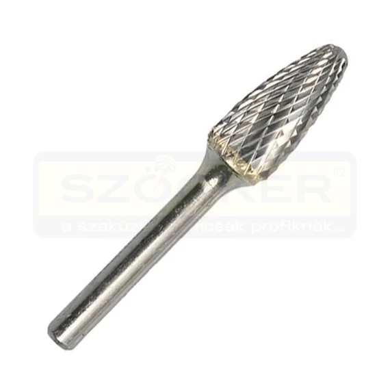 TURBÓMARÓ KEMÉNYFÉM D06*12/6 ÍVES GÖMBVÉGŰ 6VÁGÁS IMPORT SHR2100004G