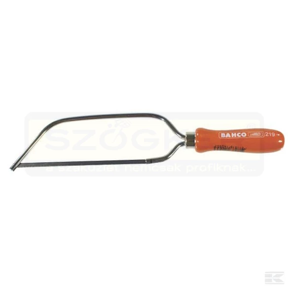 BAHCO 219 KÉZI FÉMFŰRÉSZ 150mm FA NYÉLLEL JUNIOR-LAPOS ALAK
