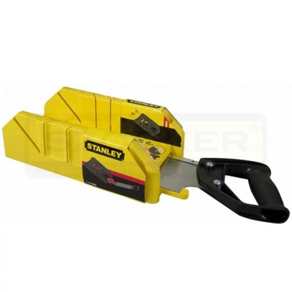 STANLEY 119800 GÉRLÁDA+ILLESZTŐFŰRÉSZ 350mm MŰANYAG-SÁRGA