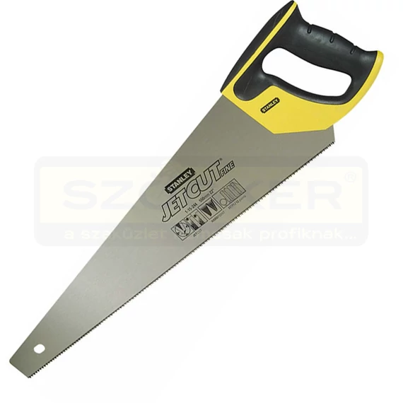 STANLEY 215244 RÓKAFARKÚ FŰRÉSZ 550mm 11FOG/C FINOM VÁGÁS JET-CUT
