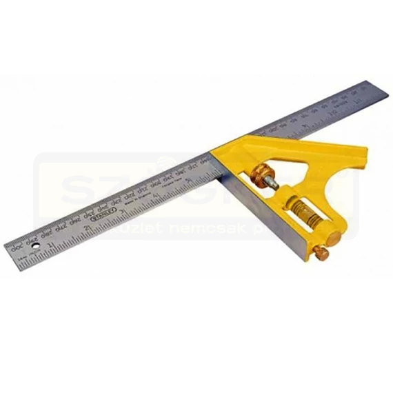 STANLEY 246028 DERÉKSZÖG KOMBINÁLT 300mm MŰANYAG-ACÉL