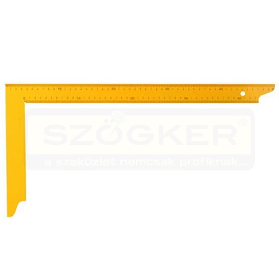 DERÉKSZÖG ÁCS 800/320mm ACÉL LEMEZBŐL SÁRGA LEVIOR 14380