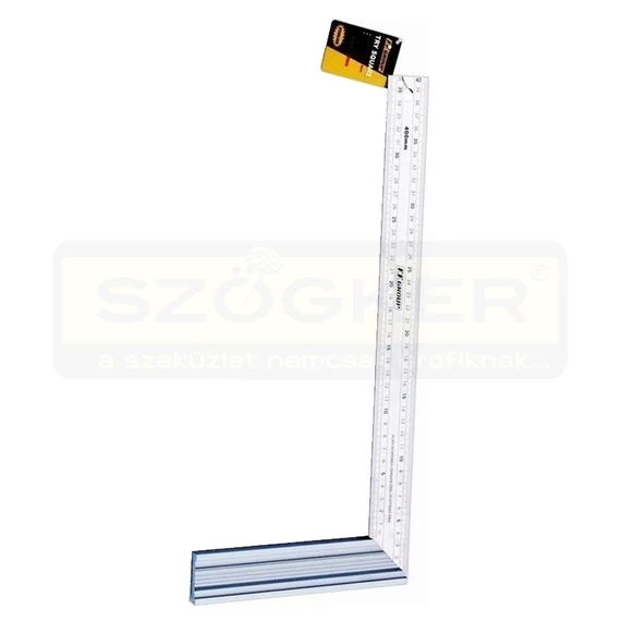 DERÉKSZÖG ASZTALOS 200mm DERÉKSZÖGVONALZÓ INOX F.F.GROUP 22898