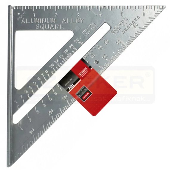 MODECO 83100 DERÉKSZÖG TALPAS 185mm SZÖGMÉRŐVEL