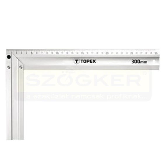 TOPEX 30C363 DERÉKSZÖG ALU 300mm NATÚR-ELOX