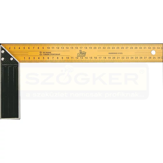 TOPEX 30C335 DERÉKSZÖG ALU 350mm TOP TOOLS SÁRGA-FEKETE