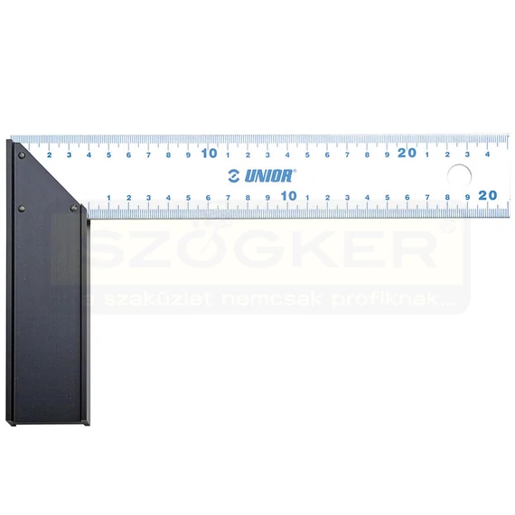 UNIOR 617693 DERÉKSZÖG ALU 250mm 250X135 mm /1263)