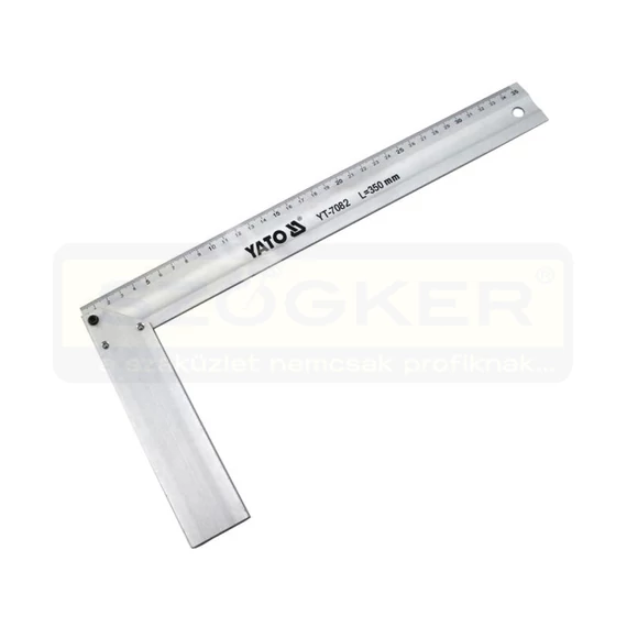 YATO 7082 DERÉKSZÖG ASZTALOS 350mm TALPAS ALUMÍNIUM