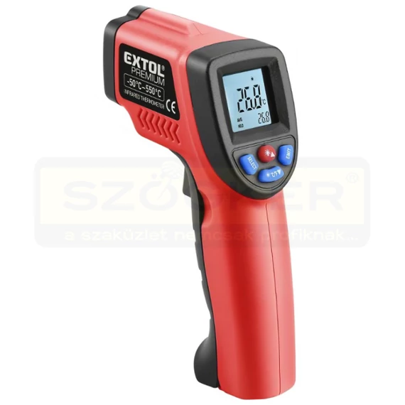 INFRAVÖRÖS HŐMÉRŐ -50°C-+550°C PRÉMIUM EXTOL 8831302