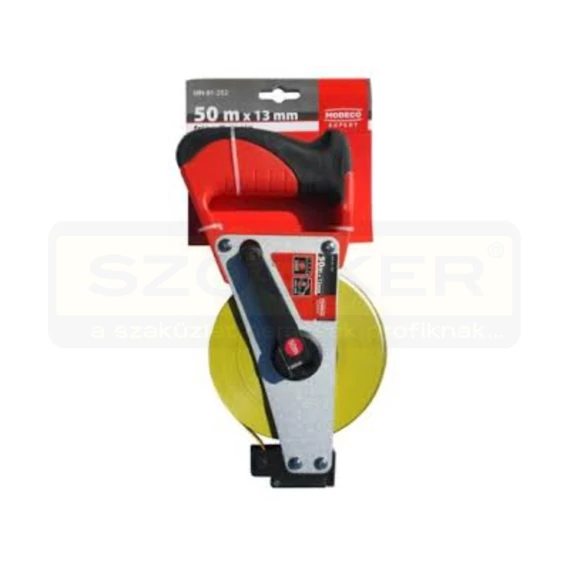 MODECO 81252 MÉRŐSZALAG 50M/13mm PROFI NYITOTT HÁZAS FÉM SZALAG