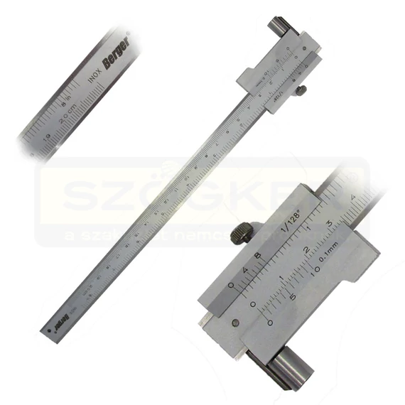 PÁRHUZAMJELÖLŐ TOLÓM.200*0.1mm KEMÉNY ACÉLTŰVEL BERGER 020811-0170