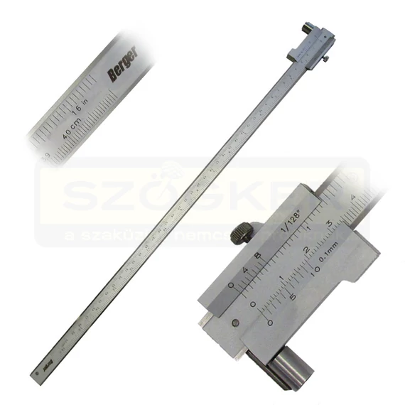 PÁRHUZAMJELÖLŐ TOLÓM.400*0.1mm KEMÉNY ACÉLTŰVEL BERGER 020811-0171