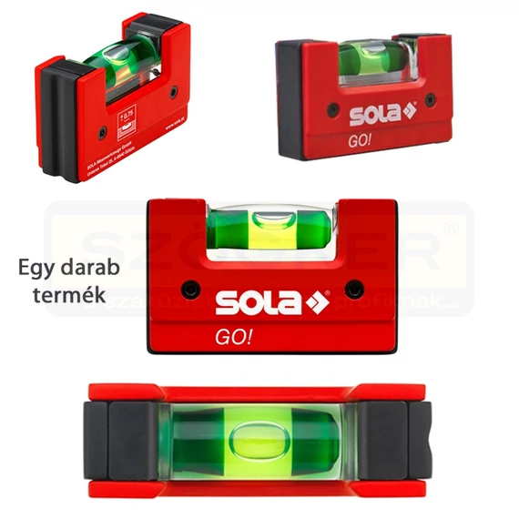 SOLA 01620101 VÍZMÉRTÉK MINI MÁGNES NÉLKÜL GO!