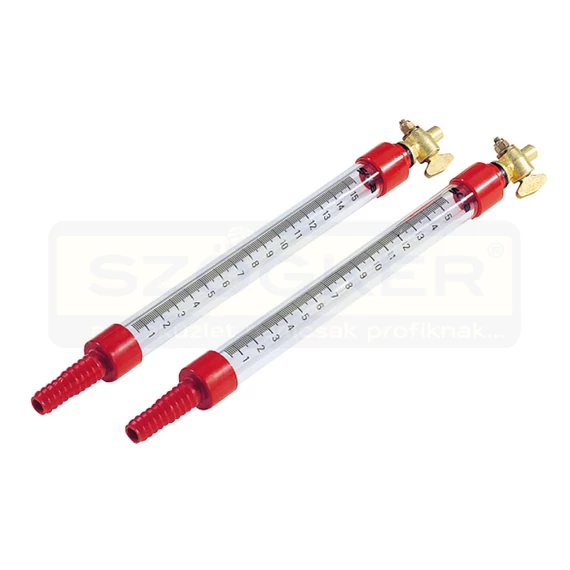 SOLA SP1012 VÍZMÉRTÉK TÖMLŐS SÁRGARÉZ 10mm ÉS 12mm TÖMLŐKHÖZ