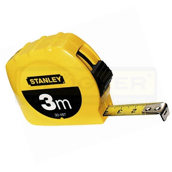 STANLEY 030487-130487 MÉRŐSZALAG 03M SÁRGA