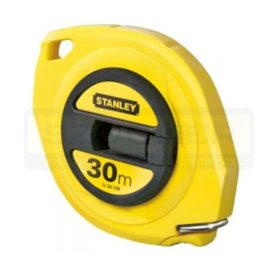 STANLEY 034108 MÉRŐSZALAG 30M/9,5mm FÉM SÁRGA-FEKETE