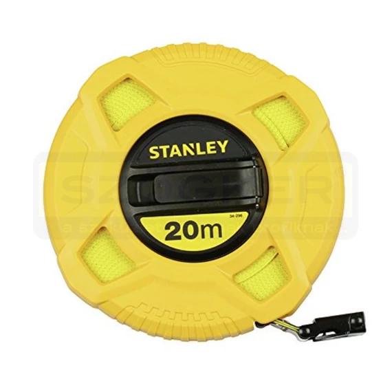 STANLEY 034296 MÉRŐSZALAG 20M SÁRGA-FEKETE ÜVEGSZÁLAS