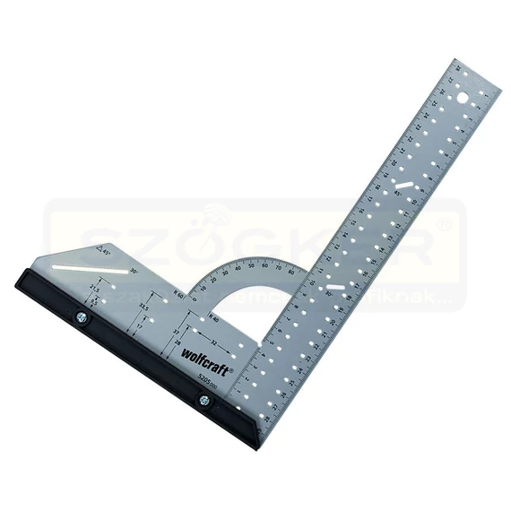 WOLFCRAFT 5205000 SZÖGVONALZÓ 200/300mm UNIVERZÁLIS