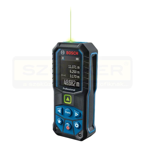 BOSCH 0601072V00 TÁVOLSÁGMÉRŐ LÉZERES ZÖLD GLM 50-25 G