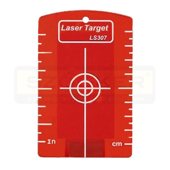 GEO FENNEL 290500 MÁGNESES CÉLTÁBLA VÖRÖS LASER TARGET LS307