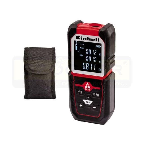 TÁVOLSÁGMÉRŐ LÉZERES TC-LD 50 50M HATÓTÁVOLSÁG EINHELL 2270080