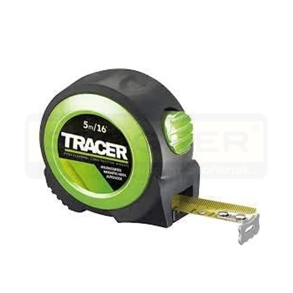 MÉRŐSZALAG 05M/27mm PROFI GUMÍROZOTT NYLON BEVONAT TRACER ATM5