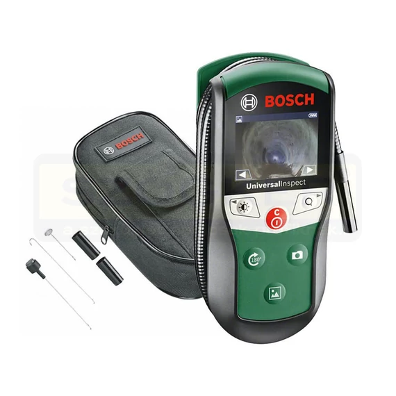 BOSCH 0603687000 VIZSGÁLÓ KAMERA KOMPAKT 95CM HOSSZÚ, 2,31 COL KÉPERNYŐ