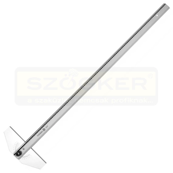 SZÖGMÉRŐ ÉS VONALZÓ 1000mm ALU 0-180FOK VOREL 18357