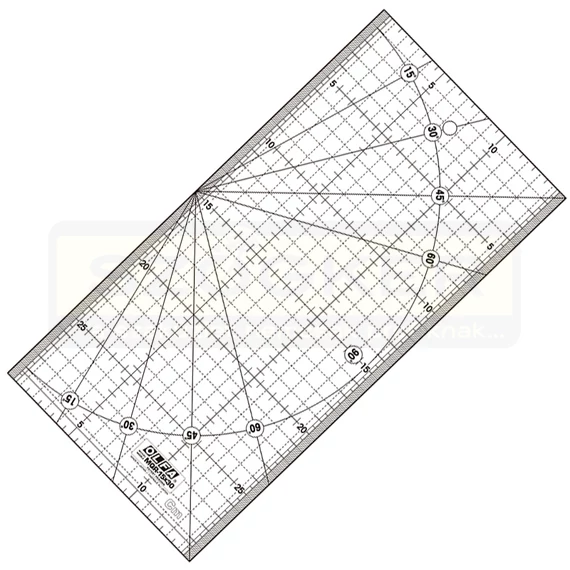 OLFA MQR-15X30 MŰANYAG VONALZÓ 150x300