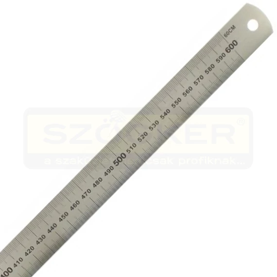 VONALZÓ INOX 60cm HEDUE B106