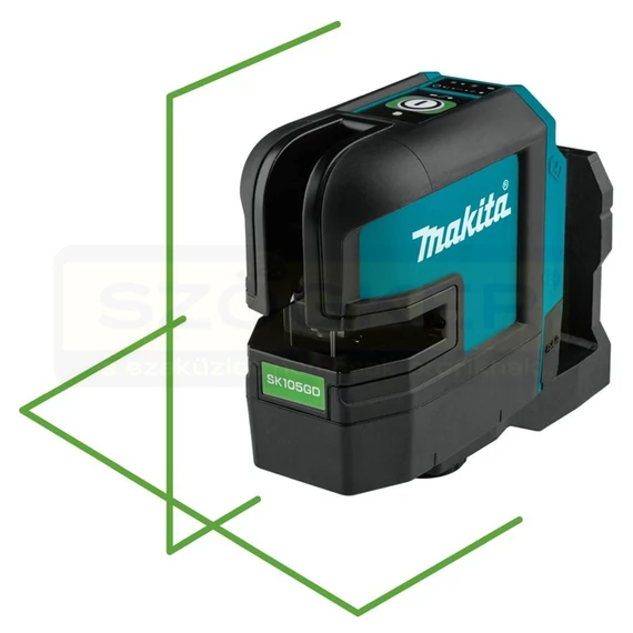 MAKITA SK105GDZ VONALLÉZER AKKUS 10,8V ZÖLD